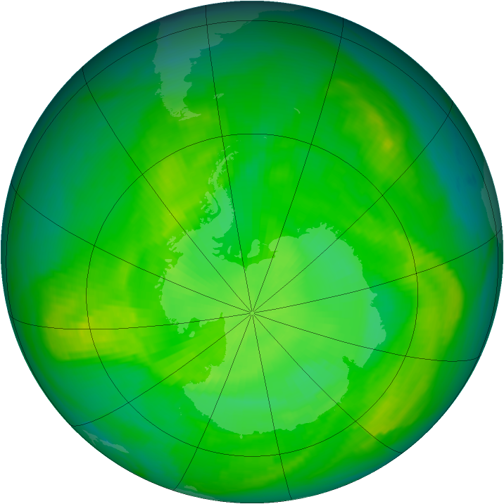 Ozone Map 1979-11-27